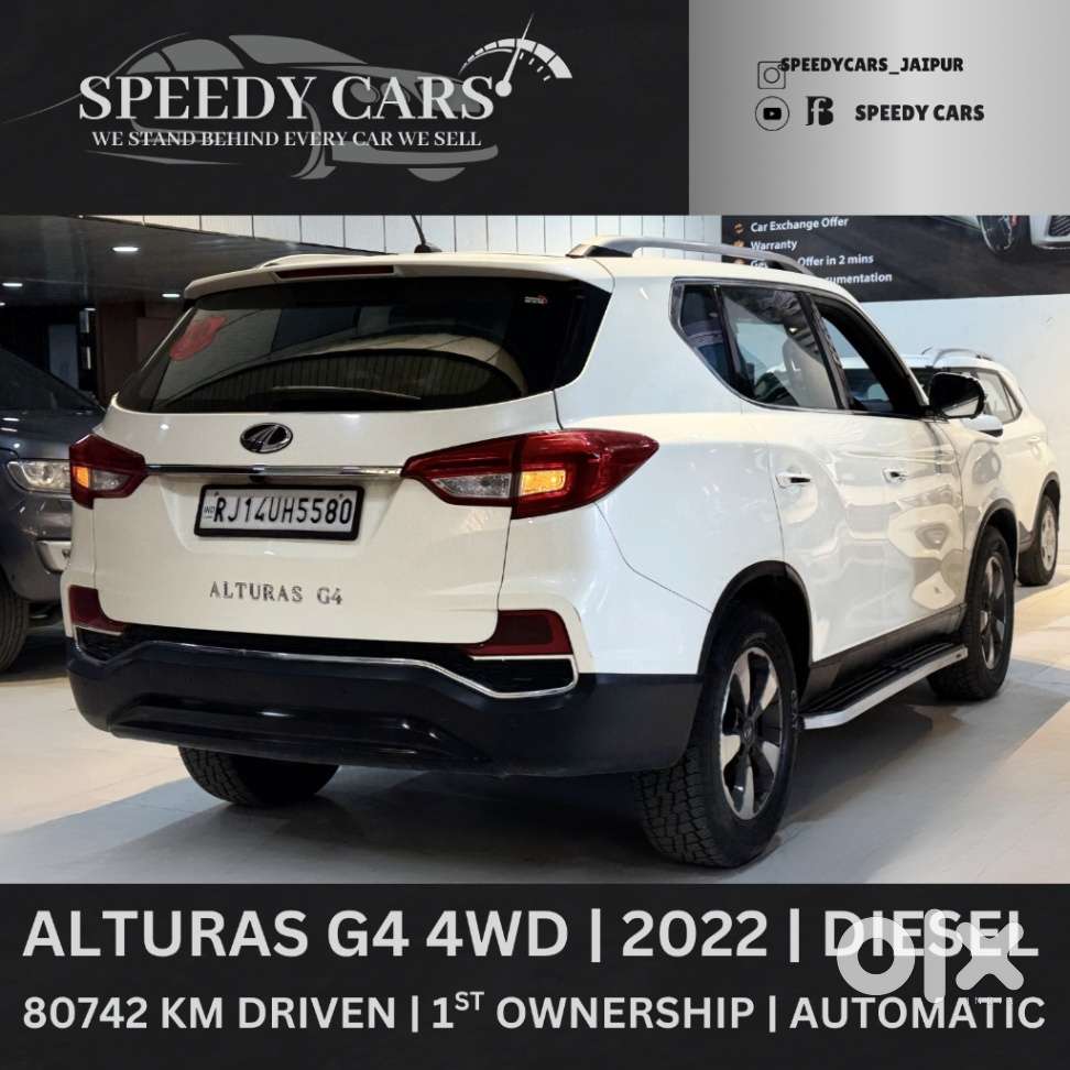 Mahindra Alturas G4 4wd At, 2022, Diesel