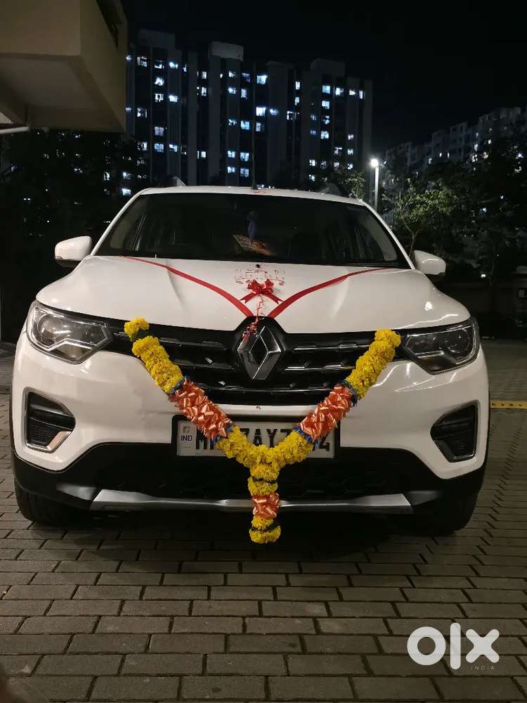 White Colour Triber Automatic In Good Condition