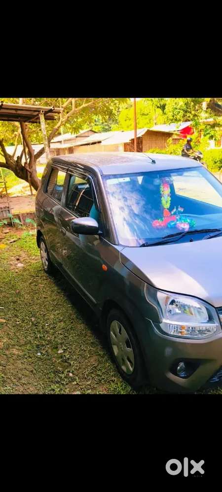 Maruti Suzuki Wagon R Vxi 2021 All Tyres Are New.   Colour Mg Grey