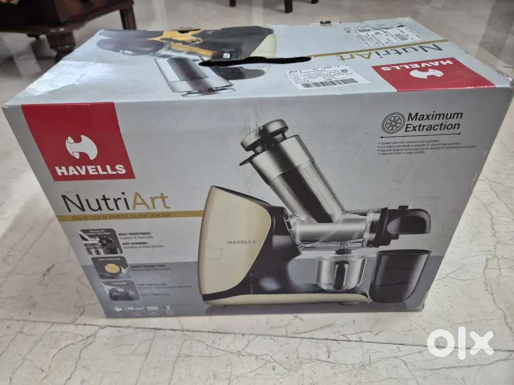 Havells NutriArt 200W Cold Press Slow Juicer