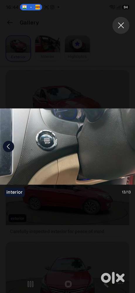 Hyundai Verna 2015 Cng + Petrol