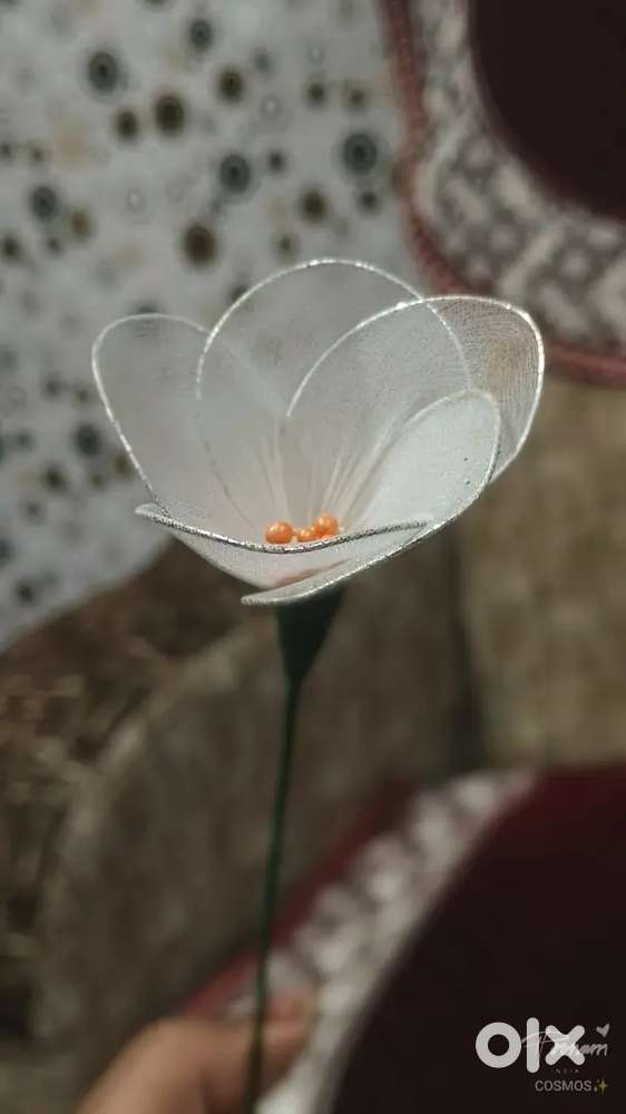 Artificial white Flower