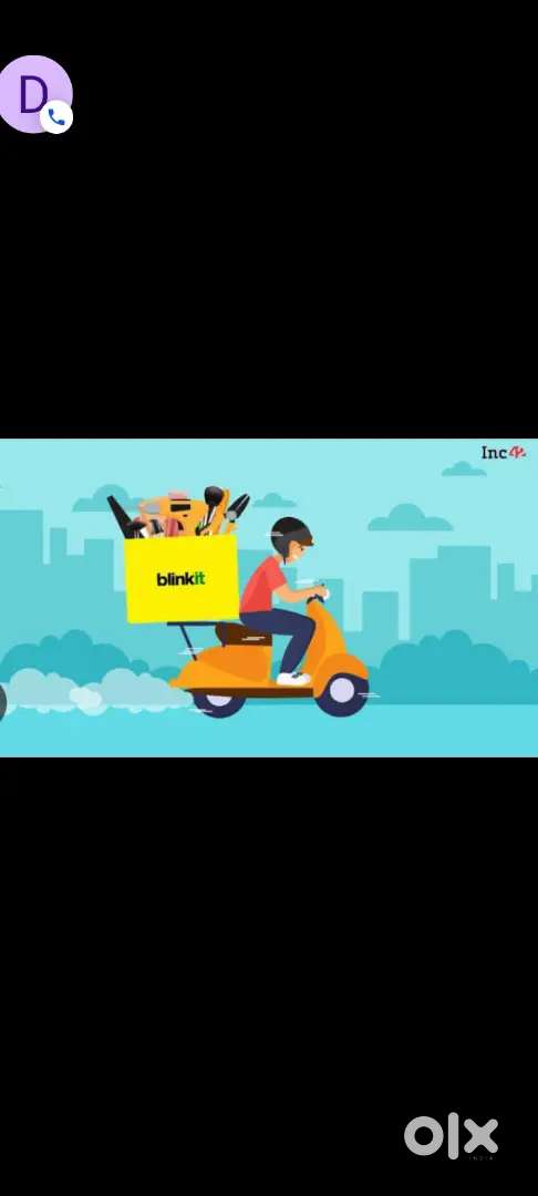 Hiring for Baddi blinkit delivery boy job