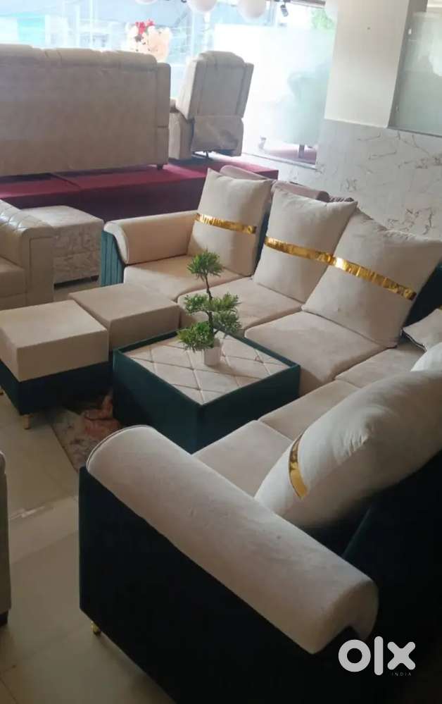 L shape sofa available in prince furniture