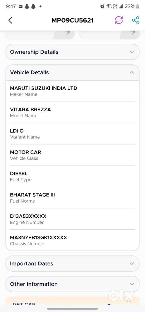 Maruti Suzuki Brezza 2016 Diesel Well Maintained