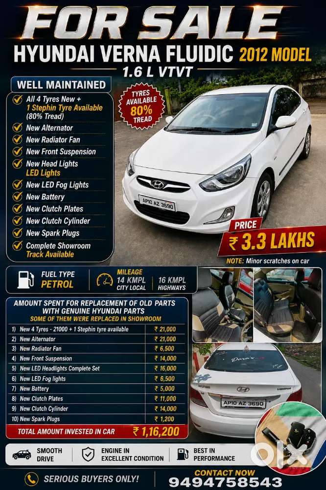 Hyundai Fluidic Verna 2012