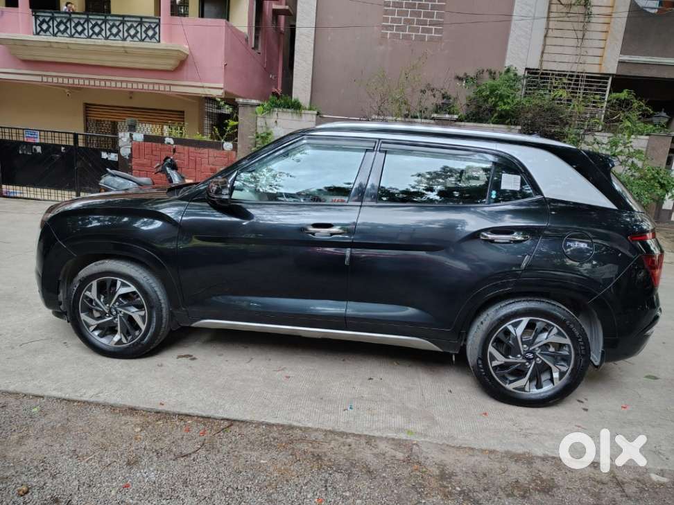 Hyundai Creta Sx (o) 1.5 Petrol Cvt Knight Dual Tone, 2021, Petrol