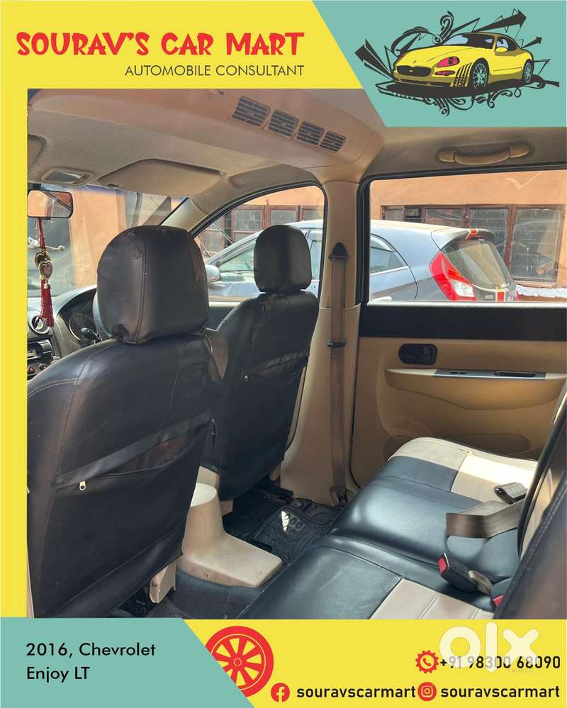 Chevrolet Enjoy 1.4 Ls 8-seater, 2016, Diesel