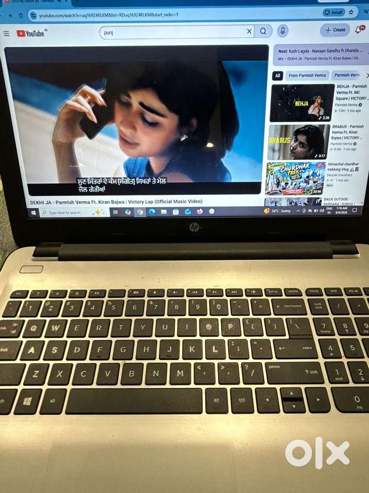 Hp laptop intel(R) core(TM)i3-5005U