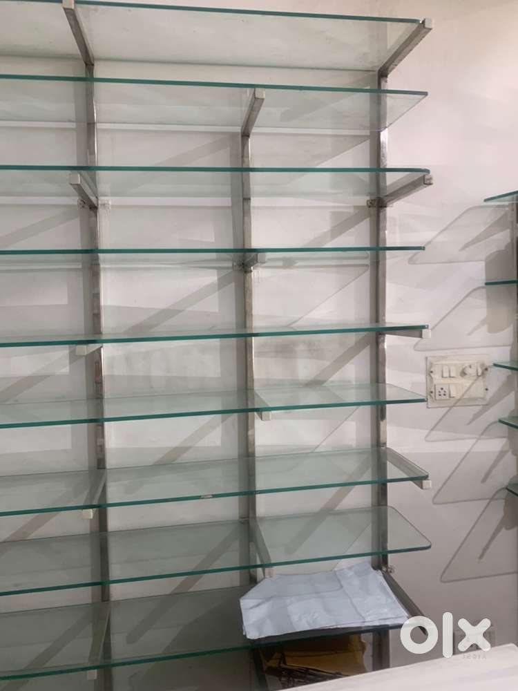 Glass shop fittings