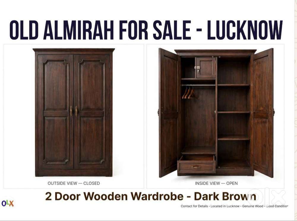 OLD ALMIRAH , TV showcase + SAMSUNG TV COMBO