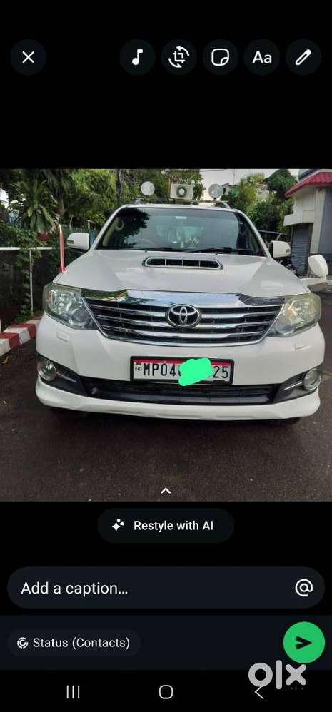 Toyota Fortuner 4x2 Manual, 2015, Diesel