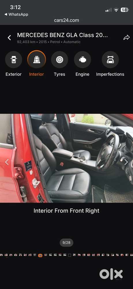 Mercedes-benz Gla 2015 Petrol