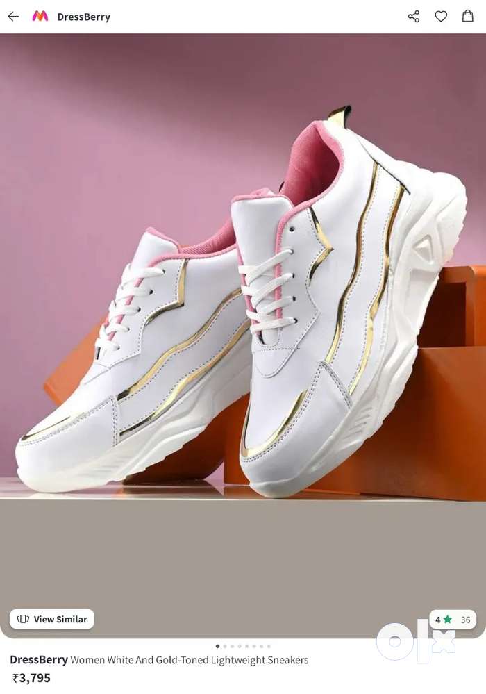 Dressberry white sneakers online