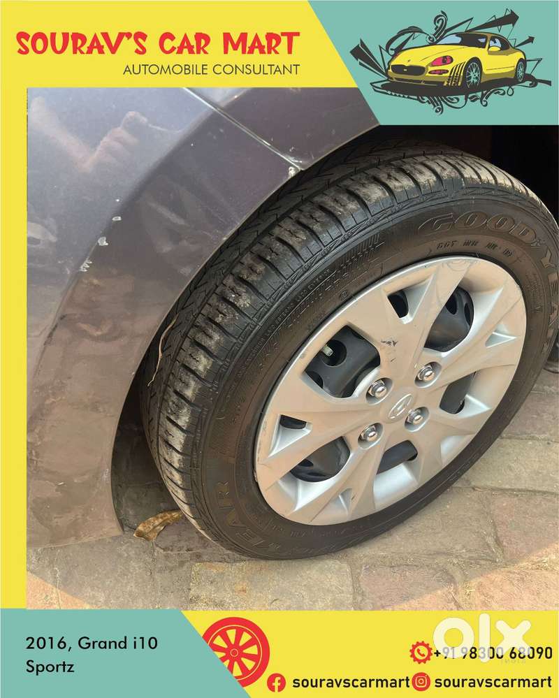 Hyundai Grand I10 2013-2016 Sportz, 2016, Petrol