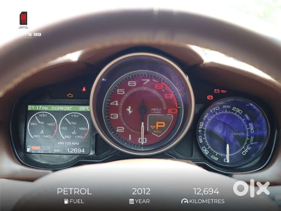 Ferrari California Convertible, 2012, Petrol
