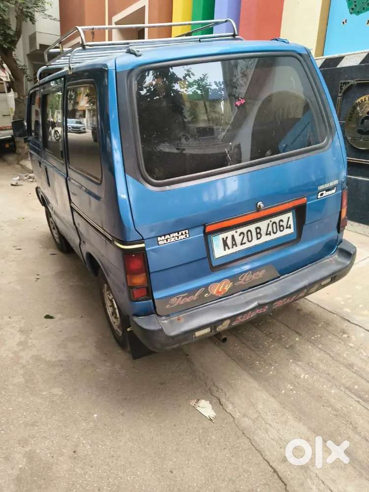 2008 Maruthi Van Omini 5 seater Blue colour