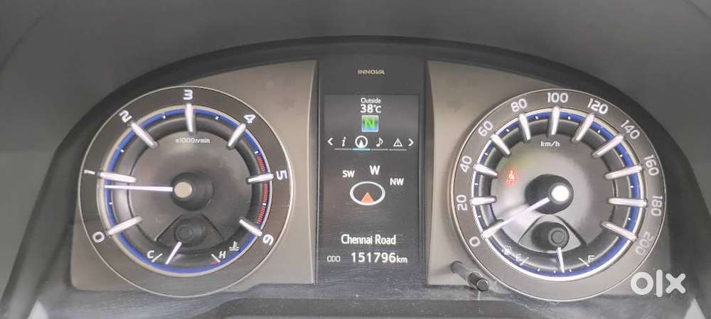 Toyota Innova Crysta 2.8z Automatic, 2018, Diesel