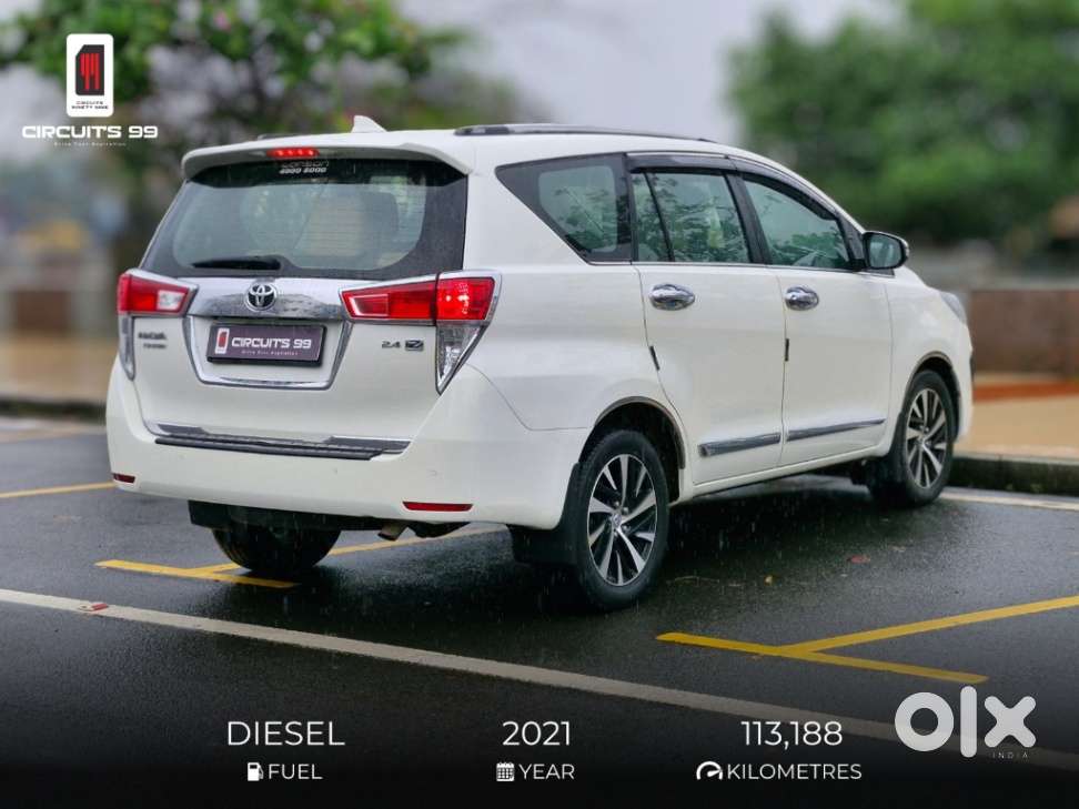 Toyota Innova Crysta Zx 2.4 Diesel 7 Seater, 2021, Diesel