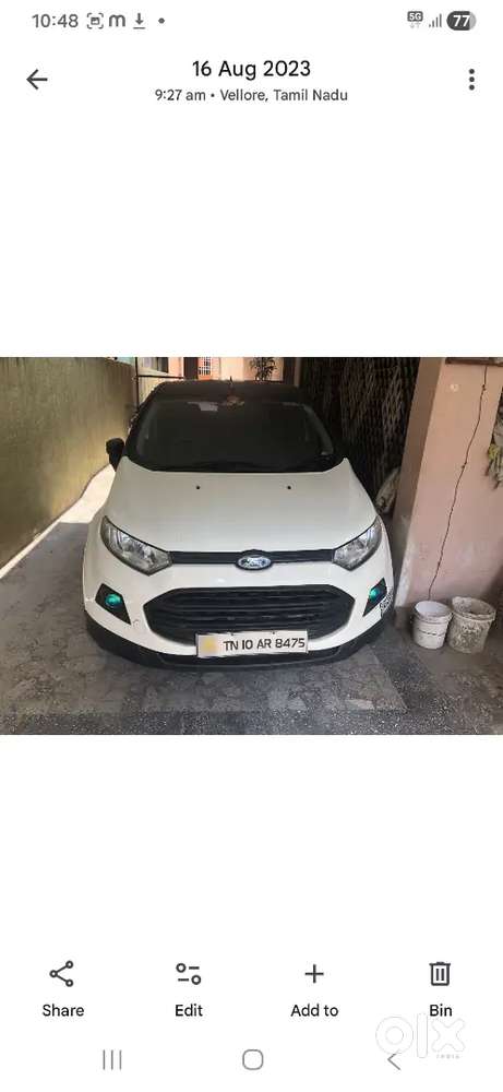 Ford Ecosport 2014 Petrol 95000 Km Driven