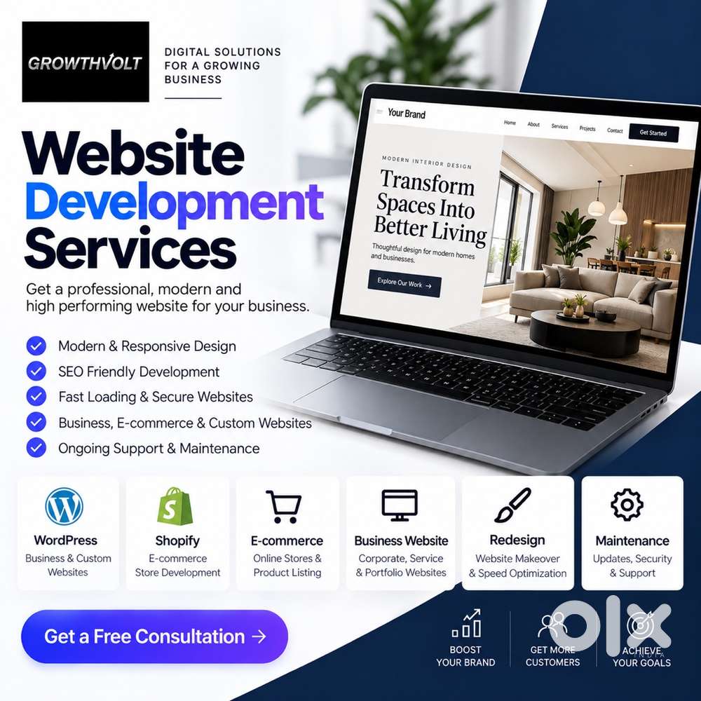 Professional Website Development Services | WordPress & Shopify
