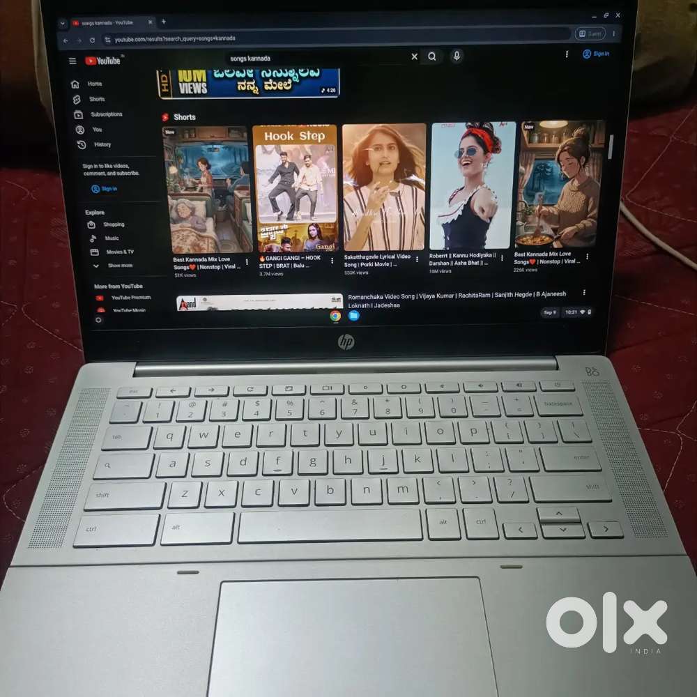 HP cromebook touchscreen