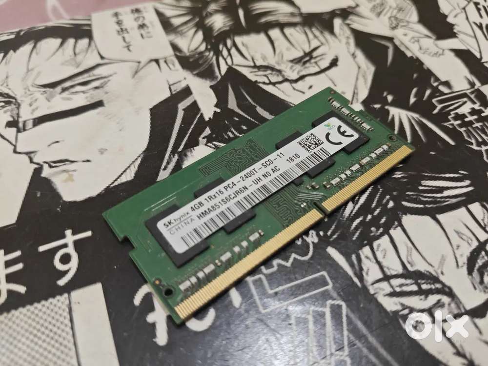 SK hynix 4GB Laptop RAM
Model: HMA851S6CJR6N-UH
4 GB
2400 MT/s &middot; 1.2 V