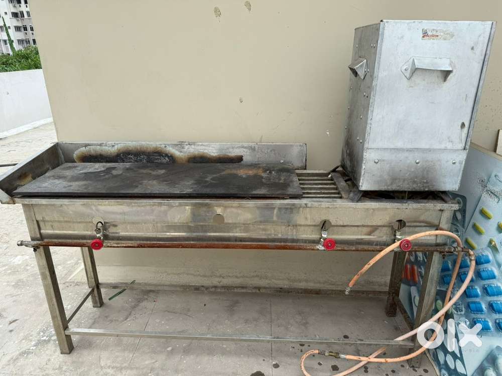 Commercial idli maker and dosa tawa stove
