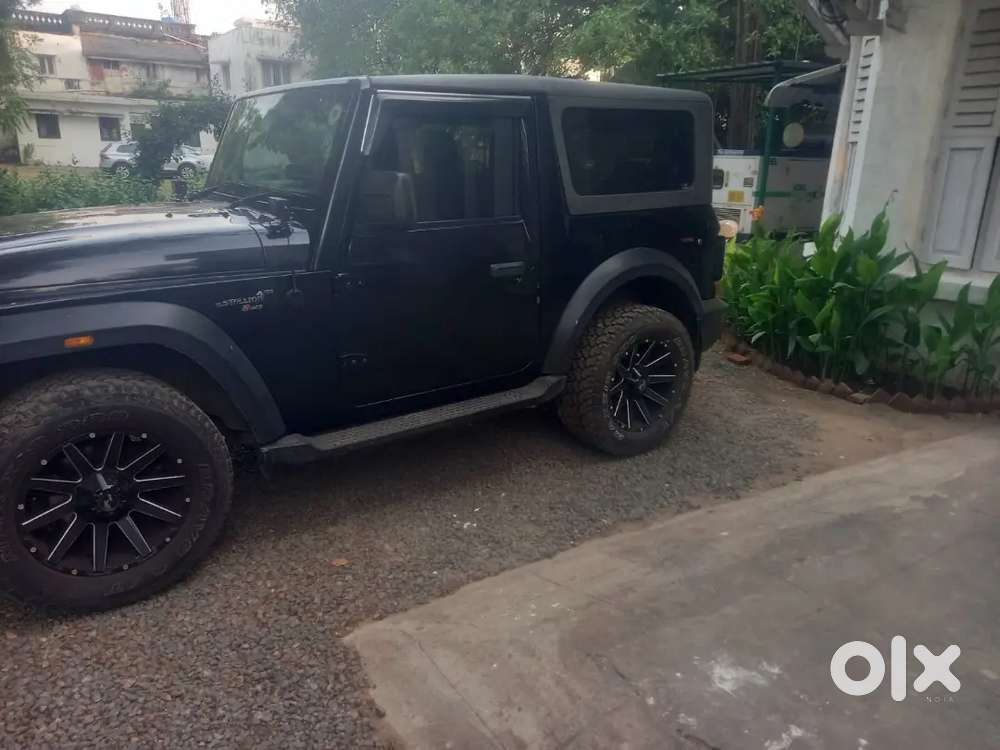 Thar Mahindra At Petrol