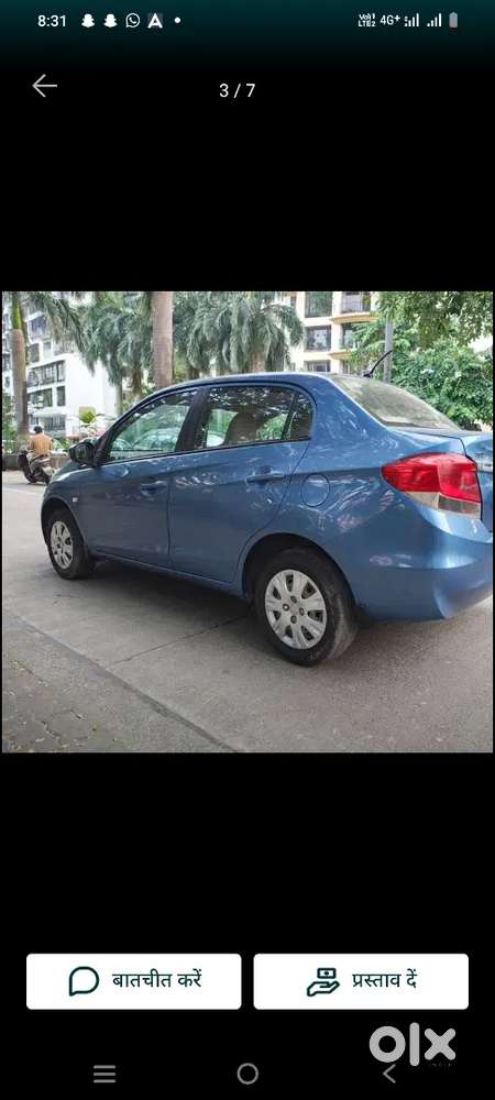 Honda Amaze Top Model- Child Ac-tyre 90%
