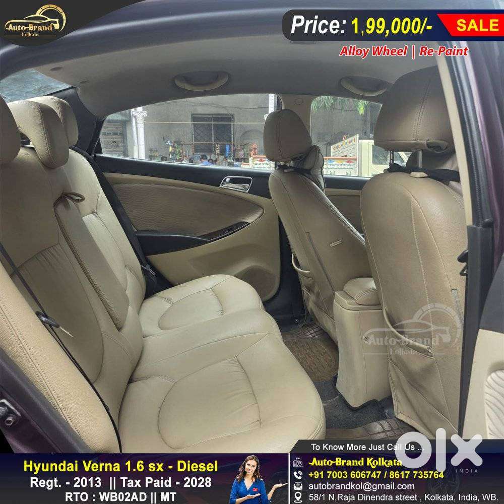 Hyundai Verna Fluidic 1.6 Vtvt Sx, 2013, Diesel