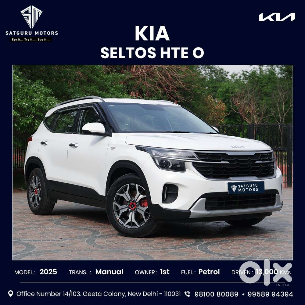 Kia Seltos 1.5 Hte Petrol, 2025, Petrol