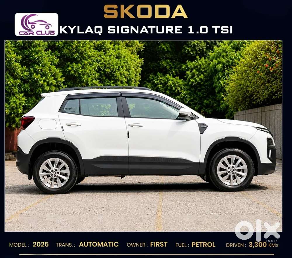 Skoda Kylaq Signature At, 2025, Petrol