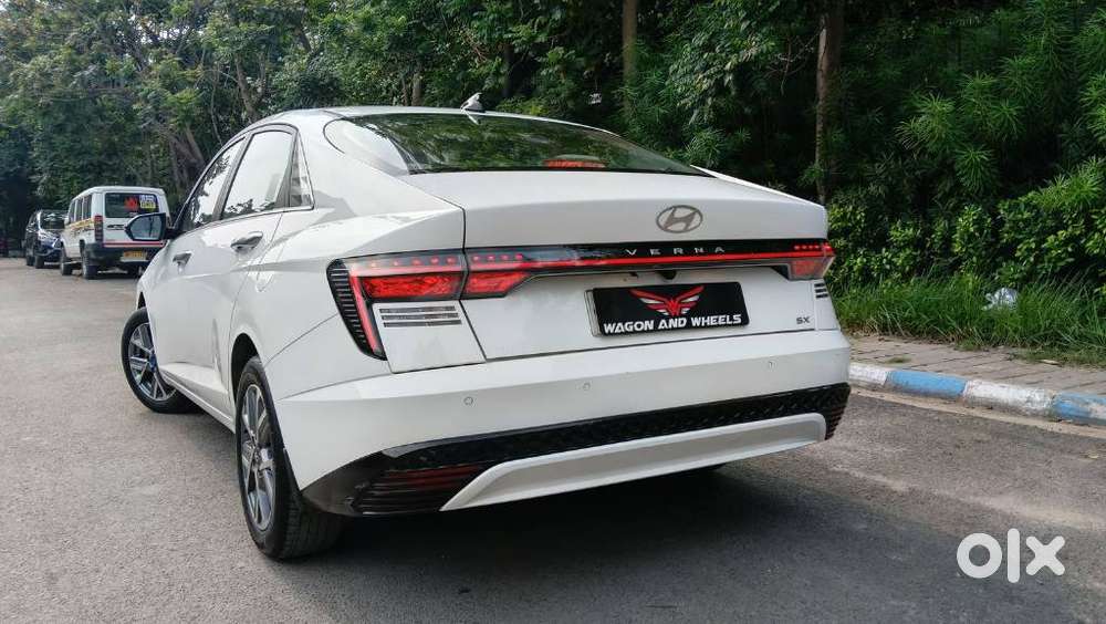 Hyundai Verna Sx (o) 1.5 Turbo Petrol Dct, 2024, Petrol