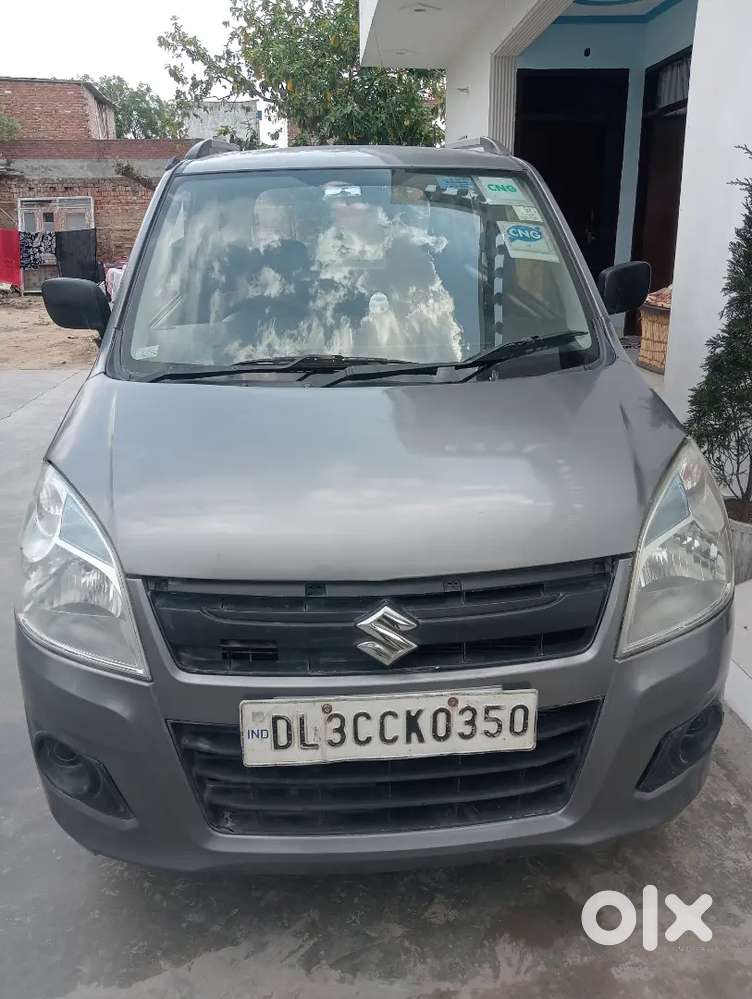 Maruti Suzuki Wagonr 2015 Model 6 Month Ki Cng Green First Owner Gadi