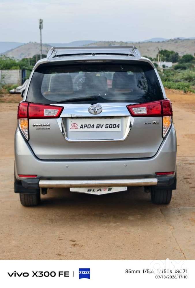 Toyota Innova Crysta 2.4 V 8 Str, 2018, Diesel