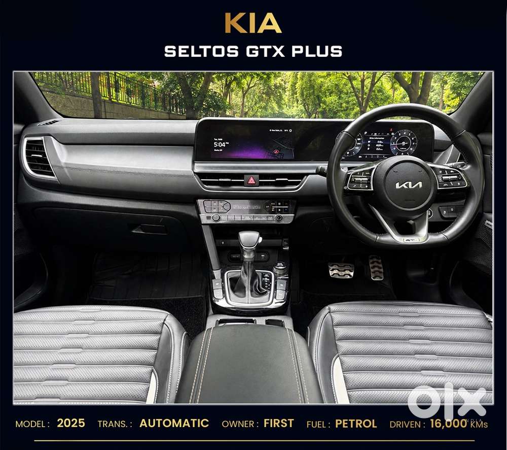 Kia Seltos Gtx Plus 1.5 Turbo Petrol Dct, 2025, Petrol
