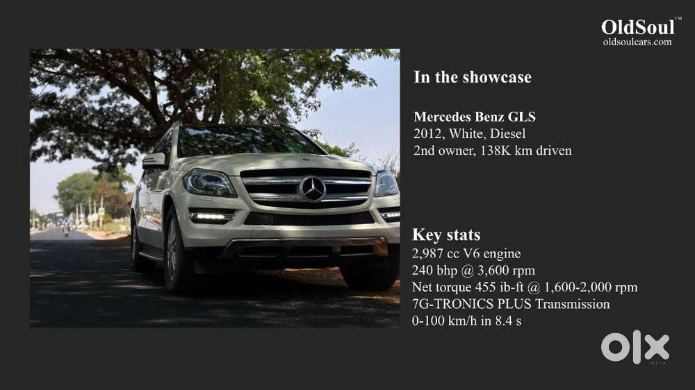 Drive Home Your Mercedes Benz Gl350 Suv For Inr 32l Only