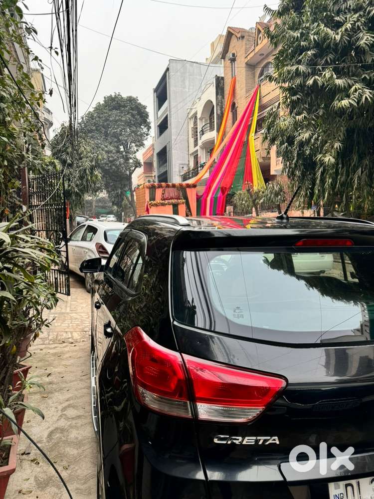 Hyundai Creta Black Diesel Dl Registered 2018- Self Use Driven