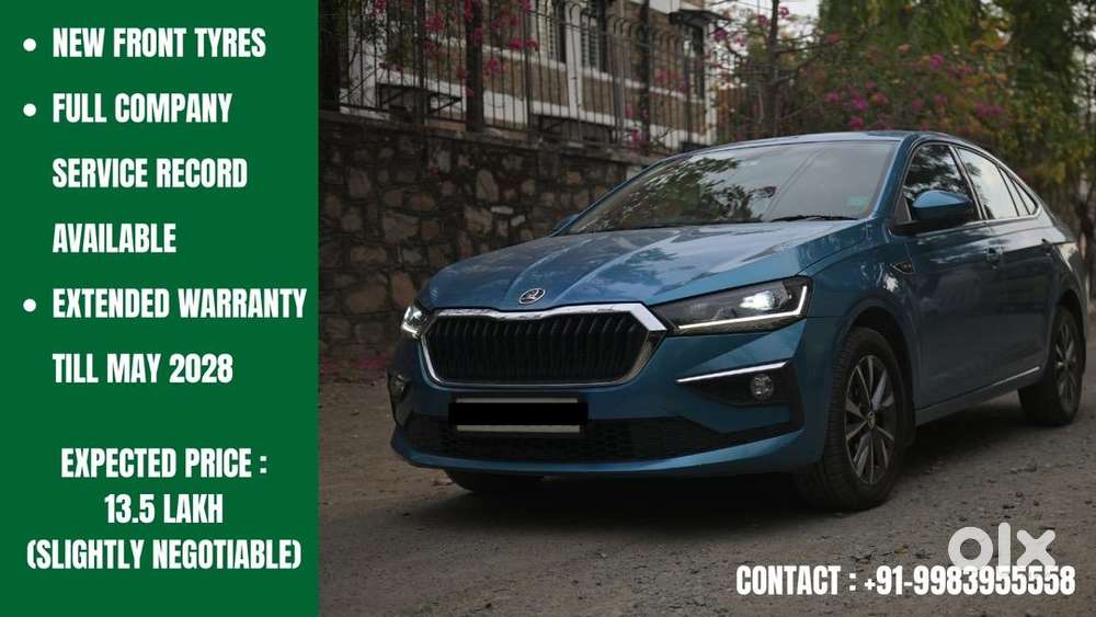 Skoda Slavia 1.0 Tsi At Style Top Model In Excellent Condition