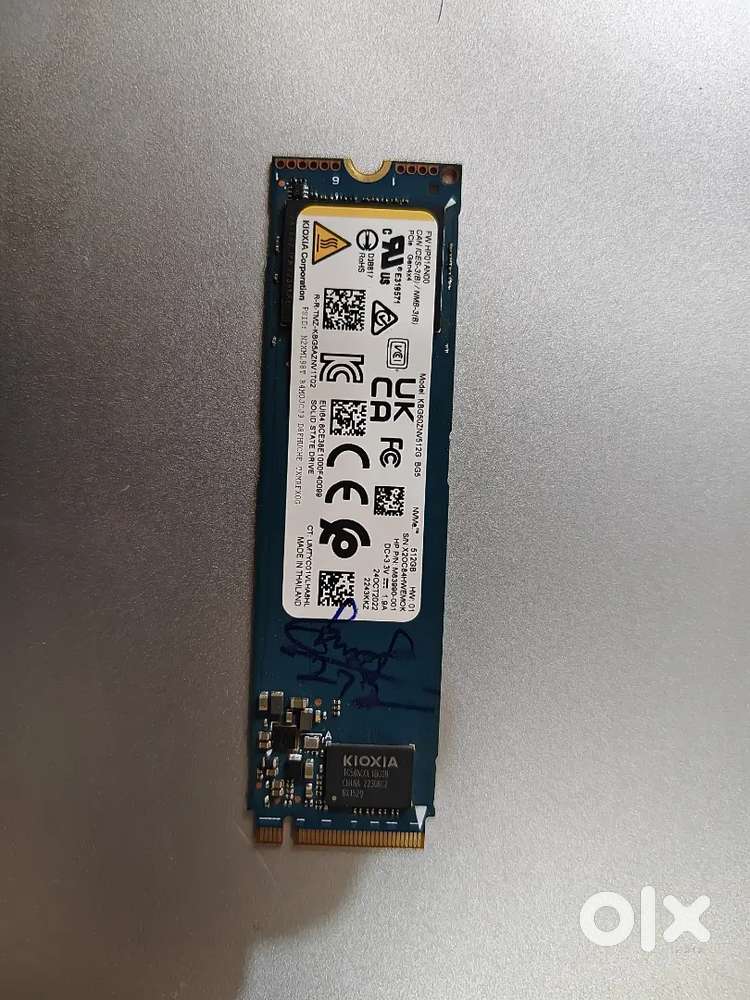 Original hp nvme SSD, gen4x4, 512gb