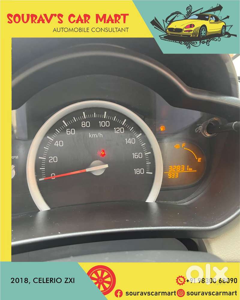 Maruti Suzuki Celerio 1.0 Zxi Mt, 2018, Petrol