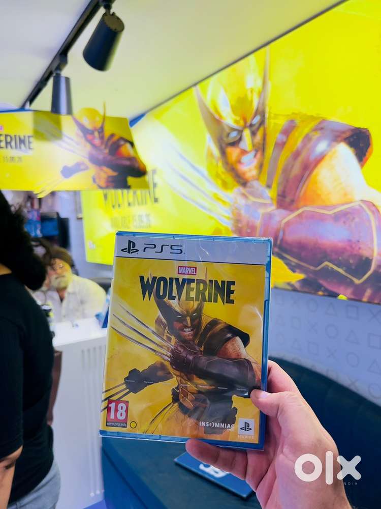 Marvels Wolverine PS5 Game Disc Mint Condition