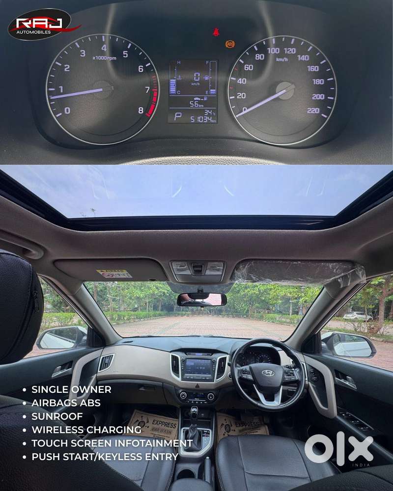 Hyundai Creta 1.6 Sx Plus At Dual Tone Vtvt, 2019, Petrol