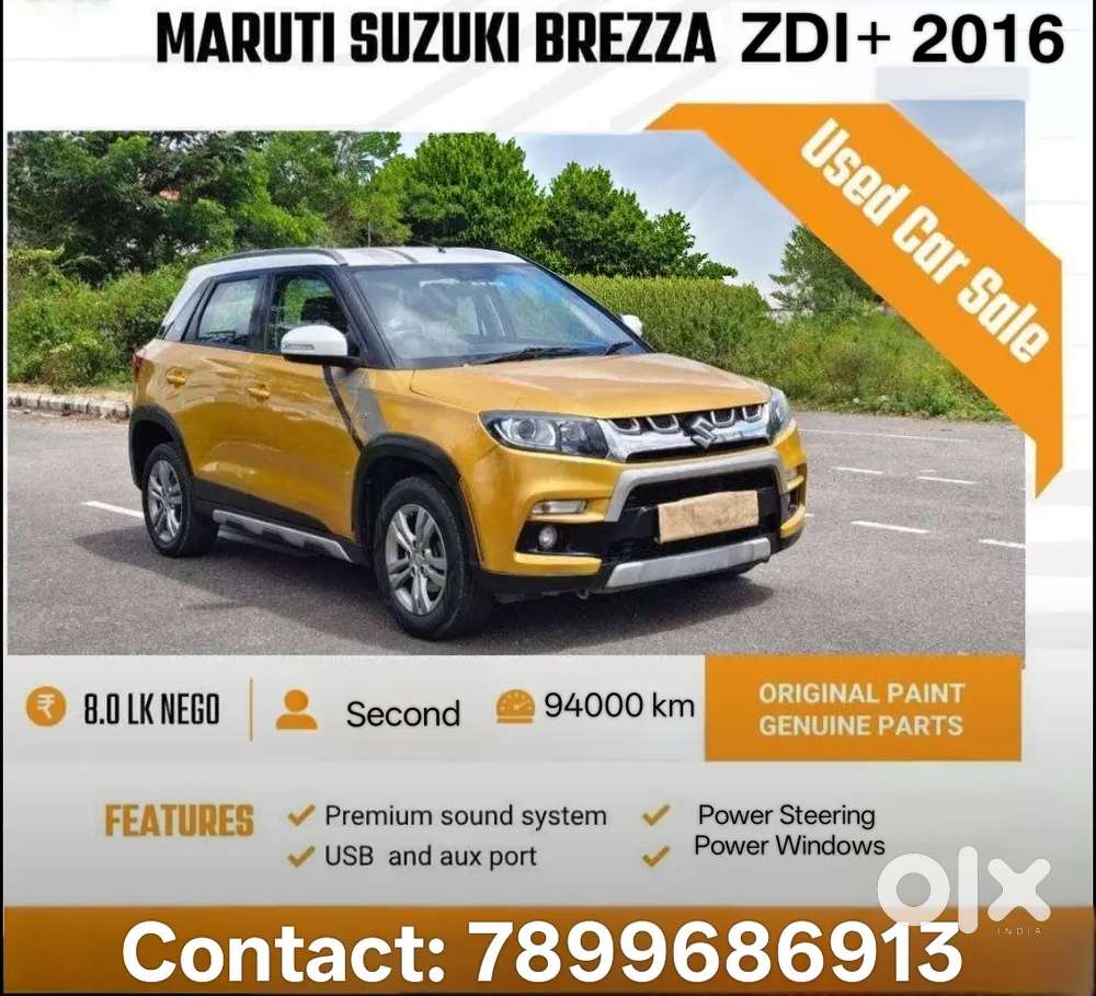 Maruti Suzuki Brezza 2016 Diesel 94000 Km Driven