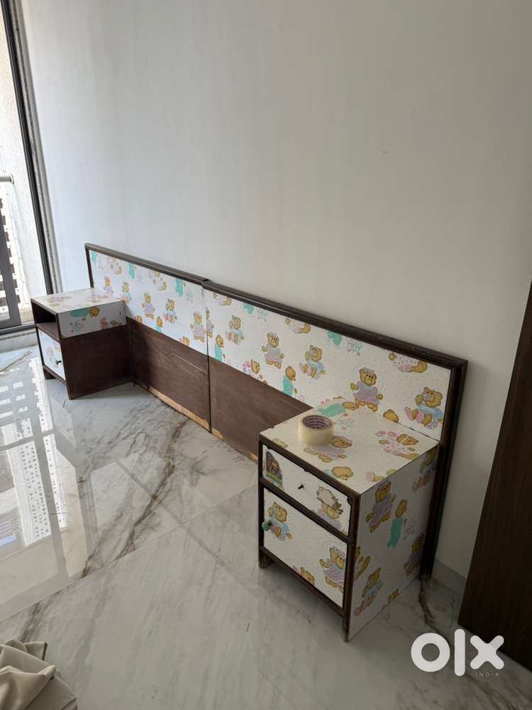 Bed and Side Tables