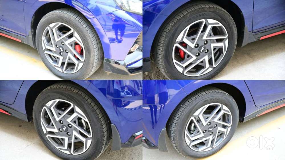 I20 Nline N8  Thunder Blue Dual Tone Manual  Tastefully Maintained