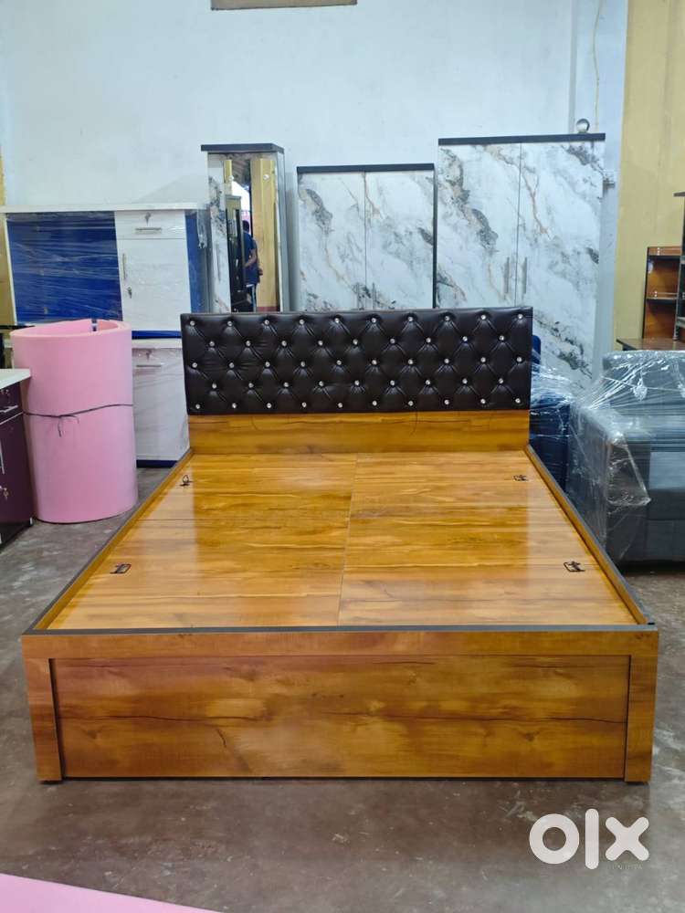 Same Day Free Delivery Queen Size Bed 5x6.5 Feet Without Box Bed