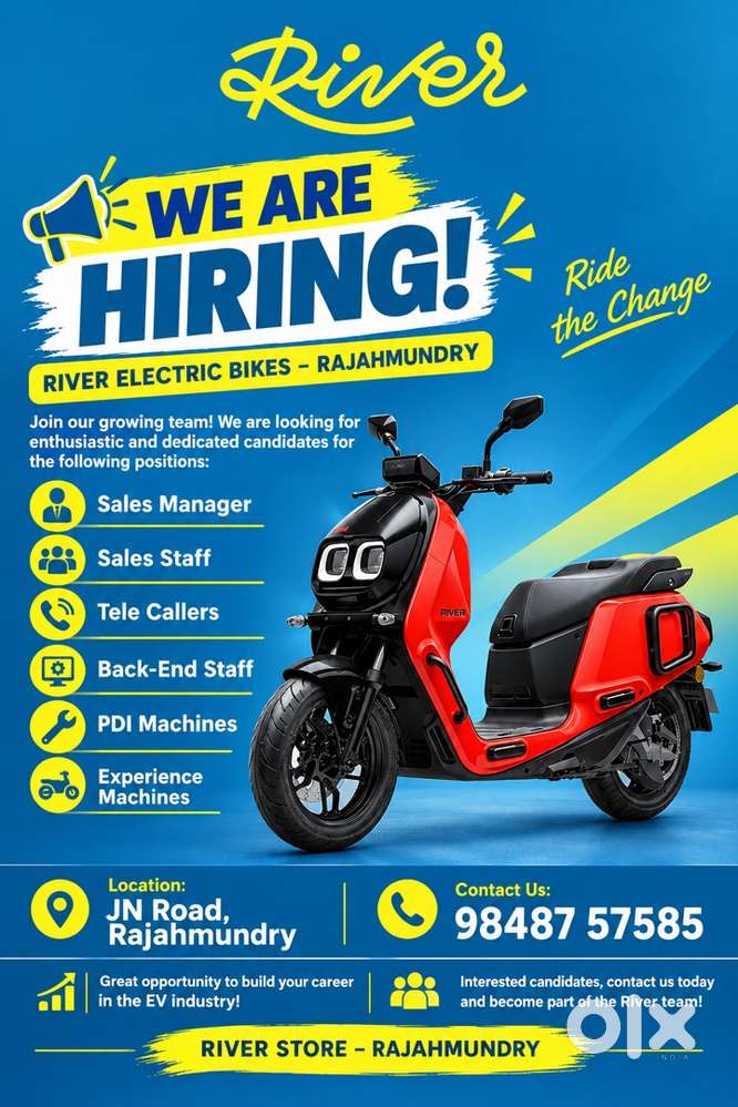 Sales Staff Require
