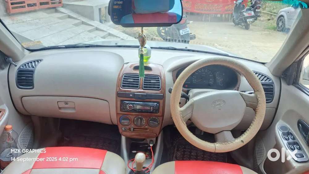 Accent Car In Good Condition Chilled A/c Working 4 New Mrf Tyre